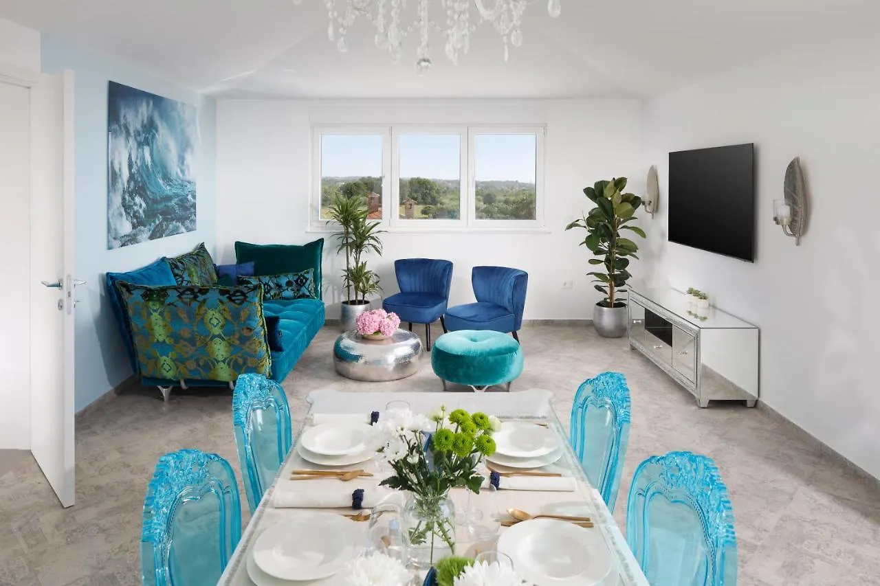 New Luxury Penthouse With Swimming Pool And Amazing Sea View! Apartment Porec 0*,